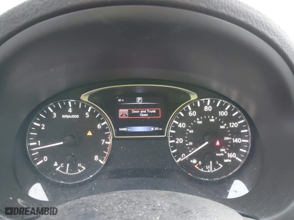 2017 Nissan Altima 2.5 SR with VIN 1N4AL3AP9HC207950, listed as a IAAI auction lot 40754028 with 104,981 mi miles. Bid and sale history available at carsss.com. Image 7.