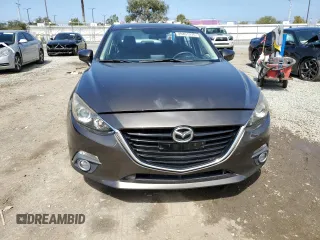 2015 Mazda 3 S Touring with VIN JM1BM1V3XF1219587, listed as a Copart auction lot 49491275 with 87,880 mi miles and Salvage Title. Bid and sale history available at DreamBid. Image 5.