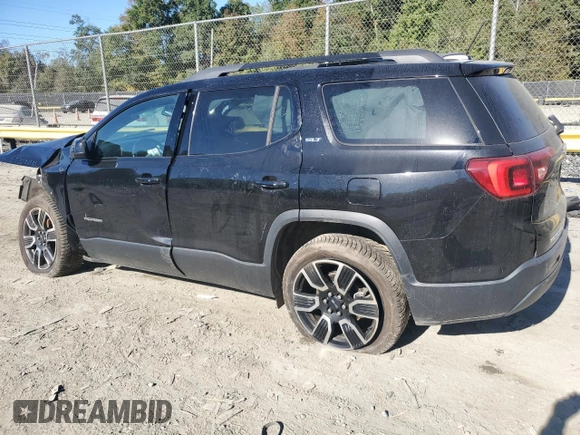 2019 GMC Acadia SLT with VIN 1GKKNMLA7KZ289709, listed as a Copart auction lot 75533374 with 125,246 mi miles and Salvage Title. Bid and sale history available at carsss.com. Image 2.