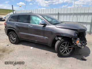 2018 Jeep Grand Cherokee Limited with VIN 1C4RJFBG7JC215005, listed as a Copart auction lot 58440615 with 89,335 mi miles and Salvage title. Bid and sale history available at DreamBid. Image 4.