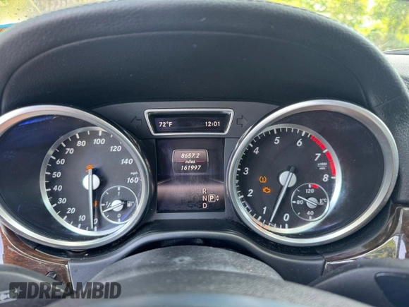 2014 Mercedes-Benz GL 450 with VIN 4JGDF7CEXEA391199, listed as a Copart auction lot 65090185 with 161,997 mi miles and Clean title. Bid and sale history available at DreamBid. Image 8.
