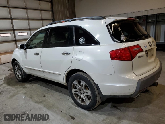 2008 Acura MDX with VIN 2HNYD282X8H536495, listed as a Copart auction lot 46929435 with 203,716 mi miles and Salvage Title. Bid and sale history available at DreamBid. Image 2.