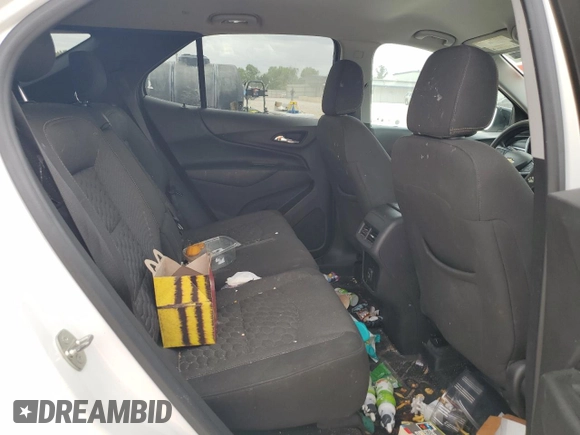 2019 Chevrolet Equinox LT with VIN 3GNAXKEV6KS505916, listed as a Copart auction lot 53357255 with 110,309 mi miles and Salvage Title. Bid and sale history available at DreamBid. Image 11.