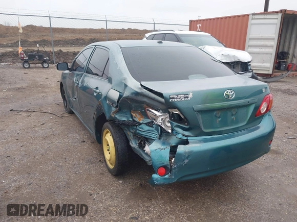2009 Toyota Corolla with VIN JTDBL40E99J036263, listed as a IAAI auction lot 41544329 with 237,262 mi miles. Bid and sale history available at carsss.com. Image 6.
