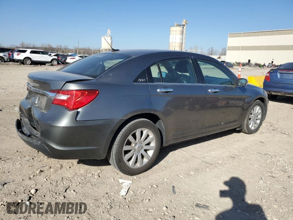 2013 Chrysler 200 Limited with VIN 1C3CCBCG6DN507653, listed as a Copart auction lot 49248375 with 159,695 mi miles and Salvage Title. Bid and sale history available at carsss.com. Image 3.