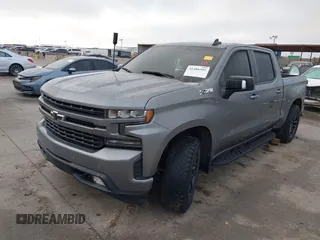 2021 Chevrolet Silverado 1500 RST with VIN 1GCUYEEL9MZ113053, listed as a IAAI auction lot 41486592 with 47,662 mi miles. Bid and sale history available at carsss.com. Image 2.