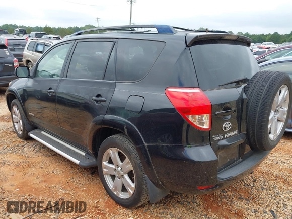2008 Toyota RAV4 Sport with VIN JTMZD32V686066437, listed as a IAAI auction lot 42573553 with 141,080 mi miles and . Bid and sale history available at DreamBid. Image 3.
