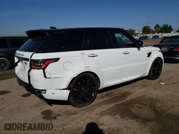 2018 Land Rover Range Rover Sport Autobiography with VIN SALWV2RE0JA804356, listed as a Copart auction lot 42018313 with 35,852 mi miles and . Bid and sale history available at DreamBid. Image 3.