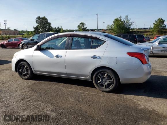2012 Nissan Versa SV с VIN 3N1CN7AP8CL841996, выставлен на аукционе Copart как лот 59093845 с пробегом 155 578 миль миль и Списание • Salvage title. История ставок и продаж доступна на DreamBid. Изображение 2.