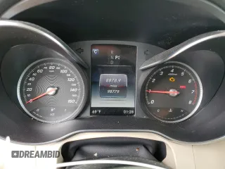 2018 Mercedes-Benz GLC with VIN WDC0G4KB4JV054384, listed as a Copart auction lot 49698545 with 98,779 mi miles and Salvage Title. Bid and sale history available at carsss.com. Image 9.