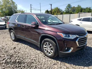 2018 Chevrolet Traverse LT Cloth with VIN 1GNERGKW2JJ160342, listed as a Copart auction lot 70833964 with 53,659 mi miles and Salvage Title. Bid and sale history available at carsss.com. Image 4.