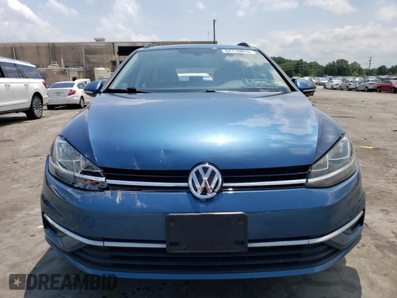 2019 Volkswagen Golf SportWagen S with VIN 3VWY57AU0KM510988, listed as a Copart auction lot 62710814 with 94,915 mi miles and Salvage Title. Bid and sale history available at carsss.com. Image 5.