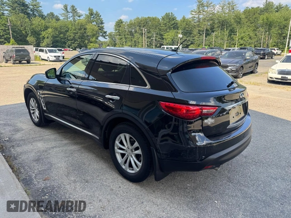 2014 Infiniti QX70 с VIN JN8CS1MW1EM411715, выставлен на аукционе Copart как лот 65465775 с пробегом 180 472 миль миль и Чистый • Clean title. История ставок и продаж доступна на DreamBid. Изображение 3.