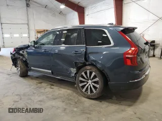 2024 Volvo XC90 Plus Bright Theme with VIN YV4L12PE9R1240823, listed as a Copart auction lot 55363595 with 14,348 mi miles and Salvage Title. Bid and sale history available at DreamBid. Image 2.