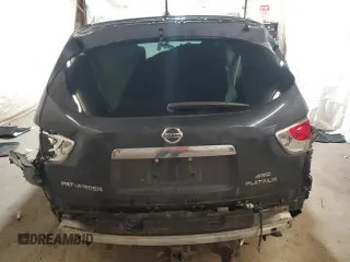 2014 Nissan Pathfinder S with VIN 5N1AR2MM8EC716889, listed as a Copart auction lot 59031105 with Not provided miles and Salvage title. Bid and sale history available at DreamBid. Image 6.