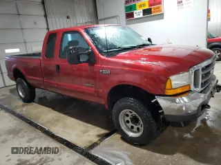 2001 Ford Super Duty F-250 XL with VIN 1FTNX21F31EC89279, listed as a Copart auction lot 51473505 with 155,130 mi miles and Salvage Title. Bid and sale history available at carsss.com. Image 4.