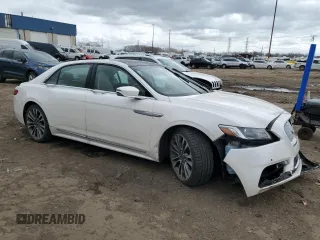 2017 Lincoln Continental Select with VIN 1LN6L9TK6H5617500, listed as a Copart auction lot 53023805 with 59,085 mi miles and Clean Title. Bid and sale history available at carsss.com. Image 4.