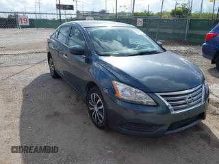2014 Nissan Sentra SR with VIN 3N1AB7AP8EL681640, listed as a IAAI auction lot 42705806 with 148,208 mi miles and . Bid and sale history available at DreamBid. Image 1.
