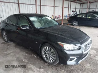2019 Infiniti Q50 Luxe z VIN JN1EV7AP0KM511024, wystawiony jako IAAI lot #42139409 z przebiegiem Nie podano mil oraz . Historia ofert i sprzedaży dostępna na DreamBid. Obrazek 1.