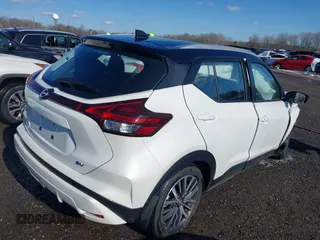 2024 Nissan Kicks SV with VIN 3N1CP5CV2RL519213, listed as a IAAI auction lot 41248810 with 12,868 mi miles. Bid and sale history available at carsss.com. Image 4.
