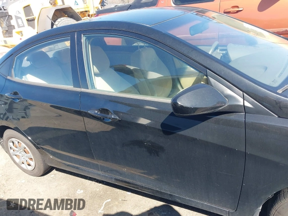 2012 Hyundai Accent GLS with VIN KMHCT4AE3CU265199, listed as a IAAI auction lot 41826958 with 121,618 mi miles. Bid and sale history available at carsss.com. Image 13.