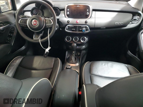 2022 FIAT 500X Trekking with VIN ZFBNF3B14NP971063, listed as a Copart auction lot 73532934 with 22,415 mi miles and Salvage title. Bid and sale history available at DreamBid. Image 8.