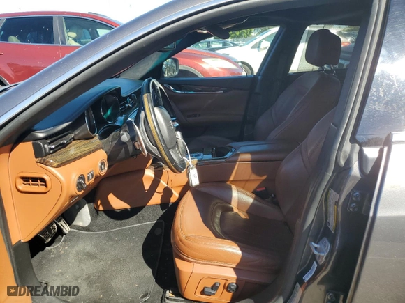 2015 Maserati Quattroporte S Q4 with VIN ZAM56RRA7F1134183, listed as a Copart auction lot 74269804 with 101,559 mi miles and Clean Title. Bid and sale history available at carsss.com. Image 7.