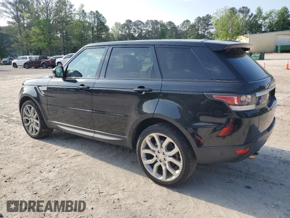 2015 Land Rover Range Rover Sport HSE with VIN SALWR2VF6FA602003, listed as a Copart auction lot 54185415 with 166,861 mi miles and Clean Title. Bid and sale history available at DreamBid. Image 2.