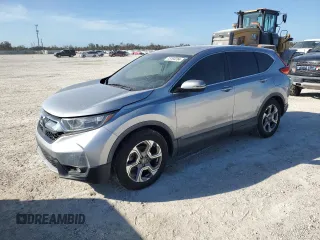 2017 Honda CR-V EX-L with VIN 5J6RW1H88HL000614, listed as a Copart auction lot 75193234 with Not Provided miles and Salvage Title. Bid and sale history available at DreamBid. Image 1.