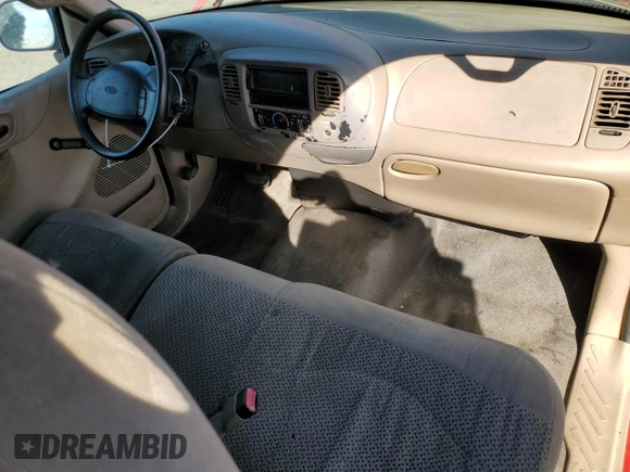 2000 Ford F-150 XL with VIN 1FTZX1721YNA67771, listed as a Copart auction lot 41439795 with 0 mi miles and Salvage Title. Bid and sale history available at carsss.com. Image 8.