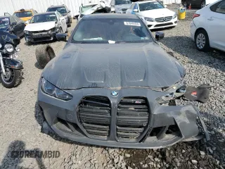 2021 BMW M4 Competition with VIN WBS33AZ0XMCH11542, listed as a Copart auction lot 67846504 with 0 mi miles and Salvage Title. Bid and sale history available at carsss.com. Image 5.