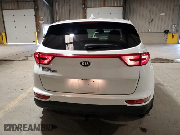 2017 Kia Sportage LX with VIN KNDPM3AC4H7248557, listed as a Copart auction lot 56351025 with 134,367 mi miles and Clean Title. Bid and sale history available at DreamBid. Image 6.
