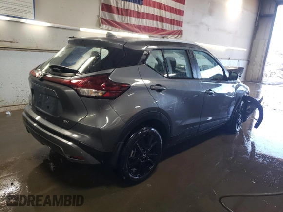 2024 Nissan Kicks SV with VIN 3N1CP5CV9RL471869, listed as a Copart auction lot 48677225 with 13,213 mi miles and Salvage Title. Bid and sale history available at carsss.com. Image 3.