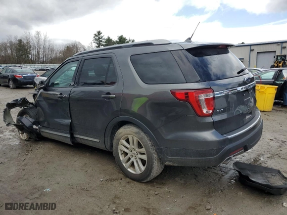 2018 Ford Explorer XLT with VIN 1FM5K8D83JGA90232, listed as a Copart auction lot 52405645 with 0 mi miles and Salvage Title. Bid and sale history available at carsss.com. Image 2.