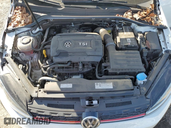 2020 Volkswagen Golf GTI S with VIN 3VW6T7AU4LM010153, listed as a Copart auction lot 73808063 with 44,502 mi miles and Salvage Title. Bid and sale history available at carsss.com. Image 11.
