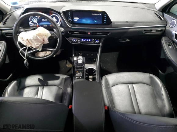 2022 Hyundai Sonata Limited with VIN KMHL34J23NA182544, listed as a Copart auction lot 42767605 with 22,958 mi miles and Salvage Title. Bid and sale history available at carsss.com. Image 8.