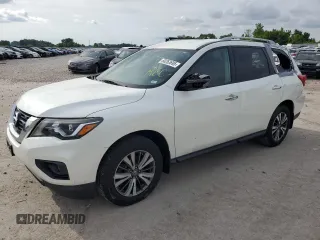 2017 Nissan Pathfinder SL with VIN 5N1DR2MM7HC668223, listed as a Copart auction lot 60263695 with 83,596 mi miles and Clean title. Bid and sale history available at DreamBid. Image 1.