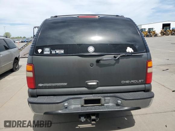 2000 Chevrolet Suburban LT with VIN 3GNFK16T0YG201987, listed as a Copart auction lot 52521885 with 282,794 mi miles and Salvage Title. Bid and sale history available at carsss.com. Image 6.