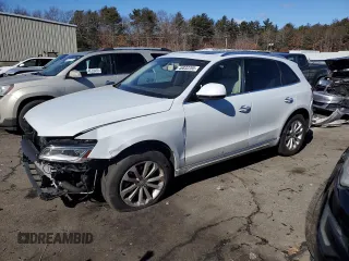 2015 Audi Q5 Premium Plus with VIN WA1LFBFP0FA072471, listed as a Copart auction lot 46832205 with 158,976 mi miles and Salvage title. Bid and sale history available at DreamBid. Image 1.