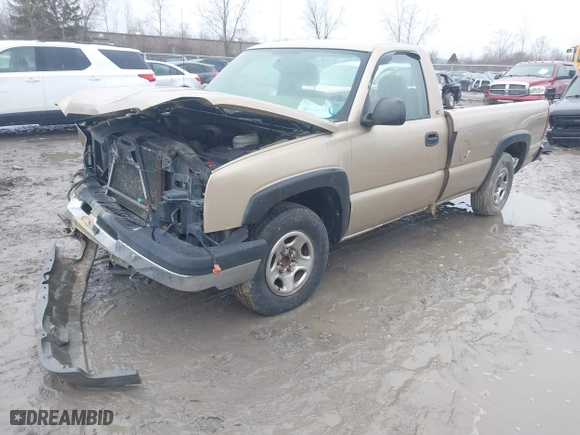 2004 Chevrolet Silverado 1500 with VIN 1GCEC14V74E229034, listed as a IAAI auction lot 41735729 with 1 mi miles. Bid and sale history available at carsss.com. Image 2.