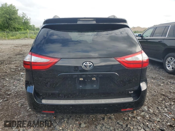 2015 Toyota Sienna LE AAS with VIN 5TDKK3DC2FS568474, listed as a Copart auction lot 64346825 with 77,813 mi miles and Clean title. Bid and sale history available at DreamBid. Image 6.
