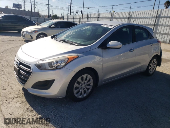 2017 Hyundai Elantra GT with VIN KMHD35LH5HU360744, listed as a Copart auction lot 78749524 with 93,364 mi miles and Salvage Title. Bid and sale history available at carsss.com. Image 1.