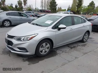 2017 Chevrolet Cruze LS with VIN 3G1BC5SM4HS560971, listed as a IAAI auction lot 42046385 with 114,694 mi miles. Bid and sale history available at carsss.com. Image 2.