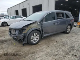 2014 Honda Odyssey EX with VIN 5FNRL5H42EB090263, listed as a Copart auction lot 89197815 with 191,989 mi miles and Salvage Title. Bid and sale history available at carsss.com. Image 1.