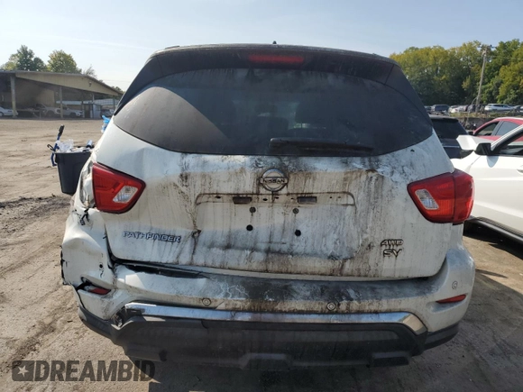 2018 Nissan Pathfinder SV with VIN 5N1DR2MM4JC663986, listed as a Copart auction lot 71615684 with 59,573 mi miles and Non repairable. Bid and sale history available at DreamBid. Image 6.