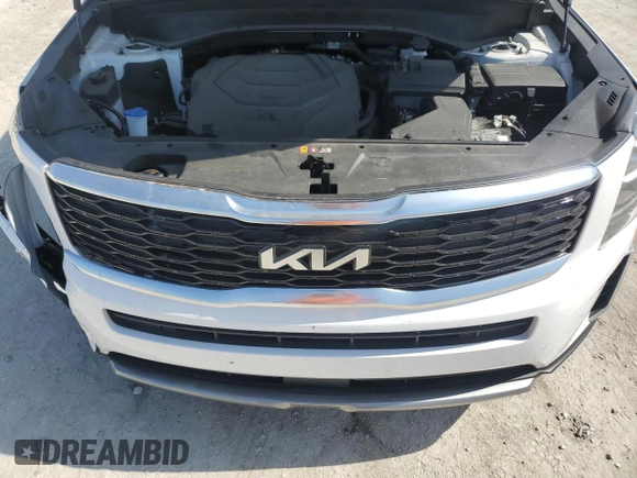 2022 Kia Telluride EX z VIN 5XYP34HC0NG269323, wystawiony jako Copart lot #57428245 z przebiegiem 22 171 mil mil oraz Szkoda całkowita • Salvage title. Historia ofert i sprzedaży dostępna na DreamBid. Obrazek 12.