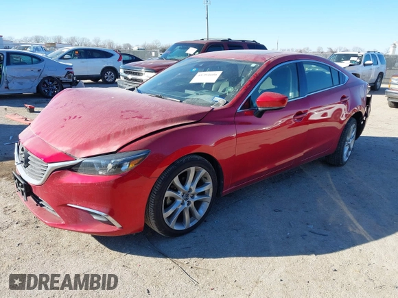 2017 Mazda 6 Touring with VIN JM1GL1V51H1126762, listed as a IAAI auction lot 41394606 with 62,072 mi miles and . Bid and sale history available at DreamBid. Image 17.