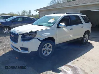 2014 GMC Acadia SLE with VIN 1GKKVPKD3EJ216725, listed as a IAAI auction lot 42138452 with 184,998 mi miles and . Bid and sale history available at carsss.com. Image 2.