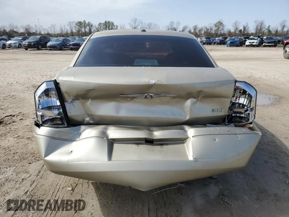 2006 Chrysler 300 with VIN 2C3KA43R96H366295, listed as a Copart auction lot 45477535 with 195,498 mi miles and Salvage Title. Bid and sale history available at carsss.com. Image 6.