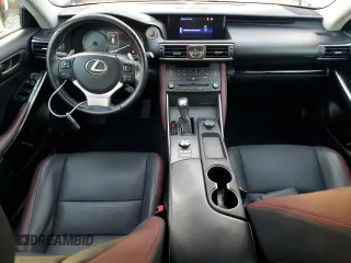 2019 Lexus IS with VIN JTHBA1D26K5085955, listed as a Copart auction lot 79029424 with 40,555 mi miles and Salvage Title. Bid and sale history available at carsss.com. Image 8.